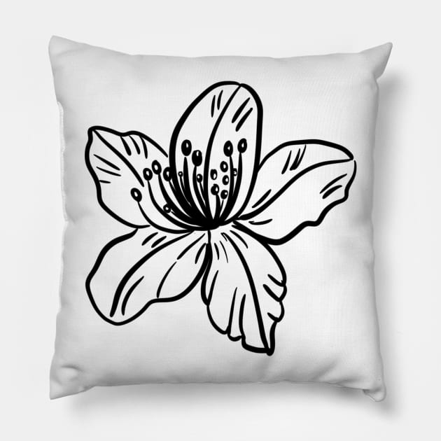 Lily Pillow by CarrieBrose