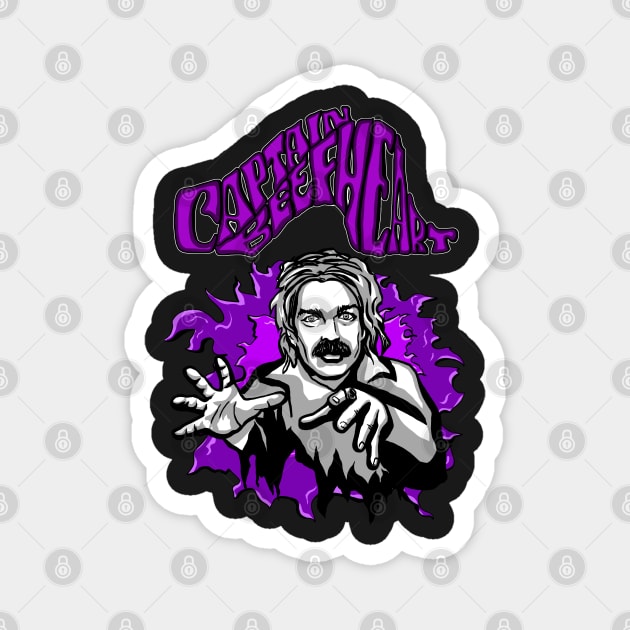 Captain Beefheart Magnet by HelenaCooper