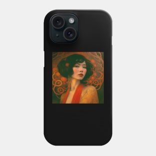 Art Deco Style Woman Phone Case