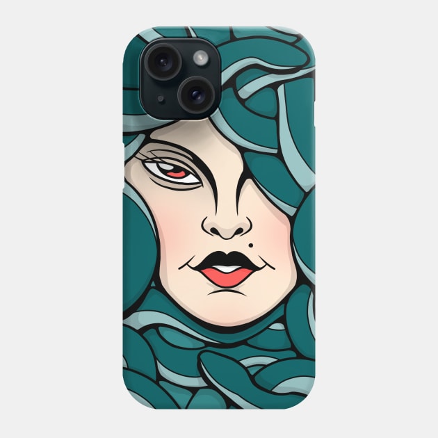 Medusa Phone Case by Deniart