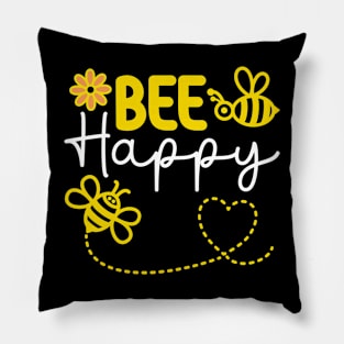 Bee Happy Pillow