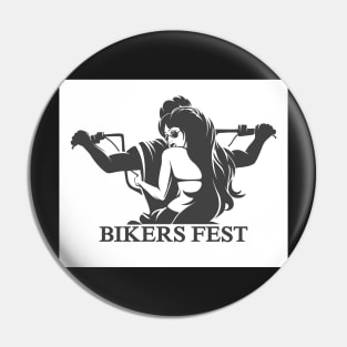 Bikers Fest Emblem Pin