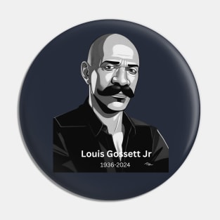 REST IN PEACE LOUIS GOSSETT JR Pin