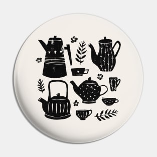 Tea o'clock | Black Pin