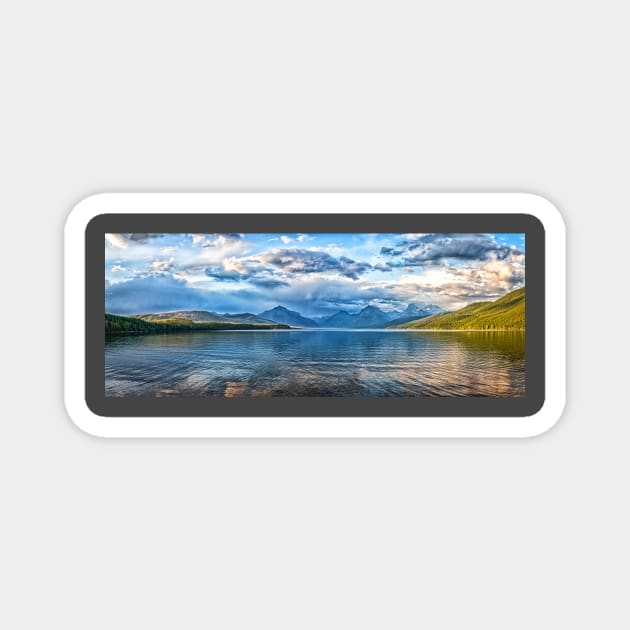 Lake McDonald, Glacier National Park Magnet by Gestalt Imagery