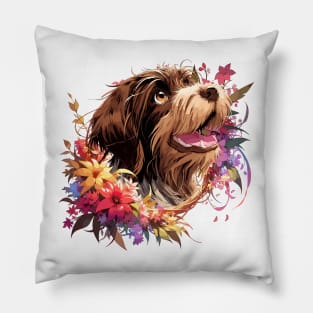 Wirehaired Pointing Griffon, Mothers Day, Dog Mom, Ideal Dog Gift Pillow