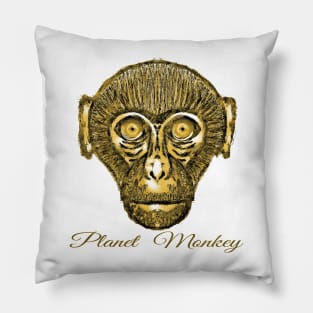 Bored Monkey Ape Planet Pillow