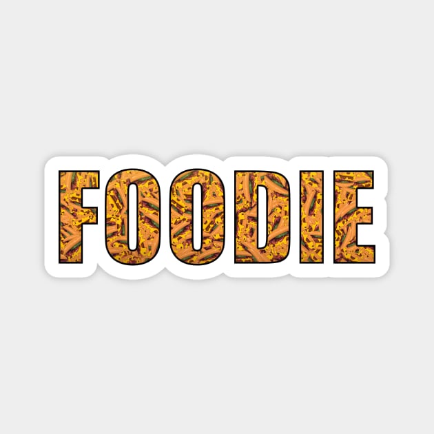 I'm a Foodie Magnet by Moon Lit Fox