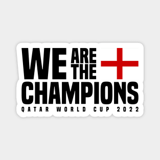 Qatar World Cup Champions 2022 - England Magnet