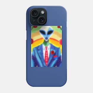 Gentleman Alien Phone Case