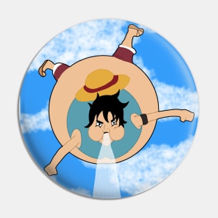 Gum Gum balloon (Luffy) Pin