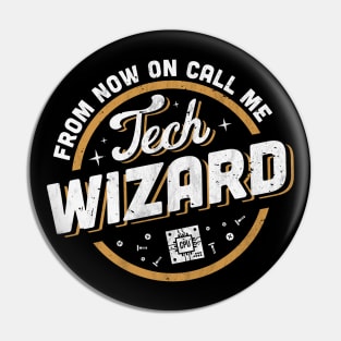 Tech Wizard - IT Support & Computer Repair Pin