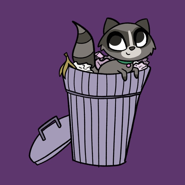 Trash panda by katidoodlesmuch