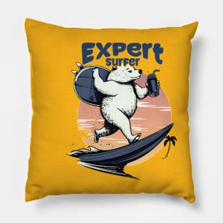 Expert Surfer Pillow