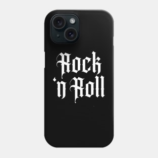 rock n roll tattoo Phone Case