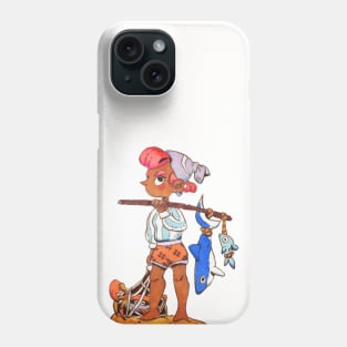 Angler Lady Phone Case