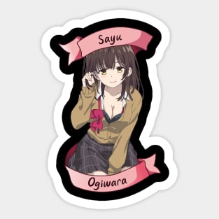 High School of The Dead Saya Takagi Asami Nakaoka Shizuka Marikawa Rei  Miyamoto Female Characters Sticker for Phone, Laptop, Skateboard, Car