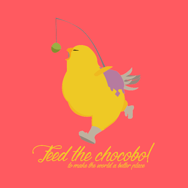 Feed the chocobo! by degdesign
