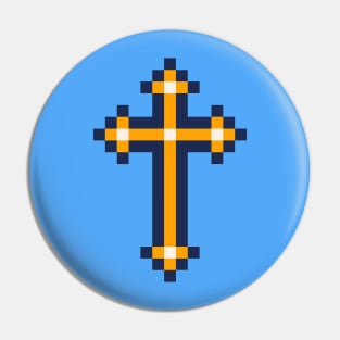 Cross of Lord Jesus Christ 8-bit Pin