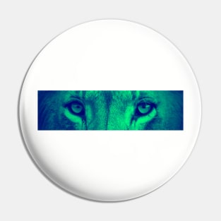Lion Eyes (Turquoise) Pin