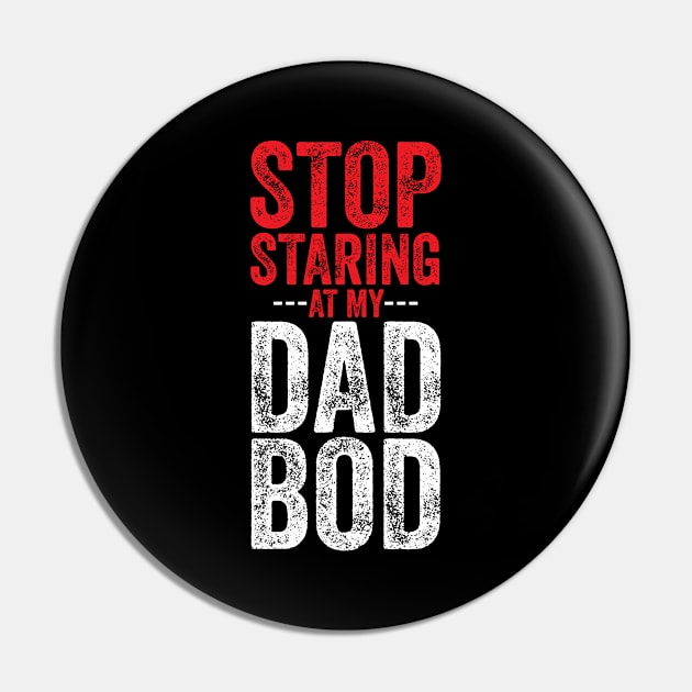 Dad Bod Daddy Father Father's Day Pin by CreativeGiftShop