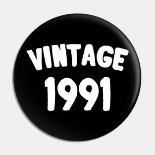 VINTAGE 1991 Pin