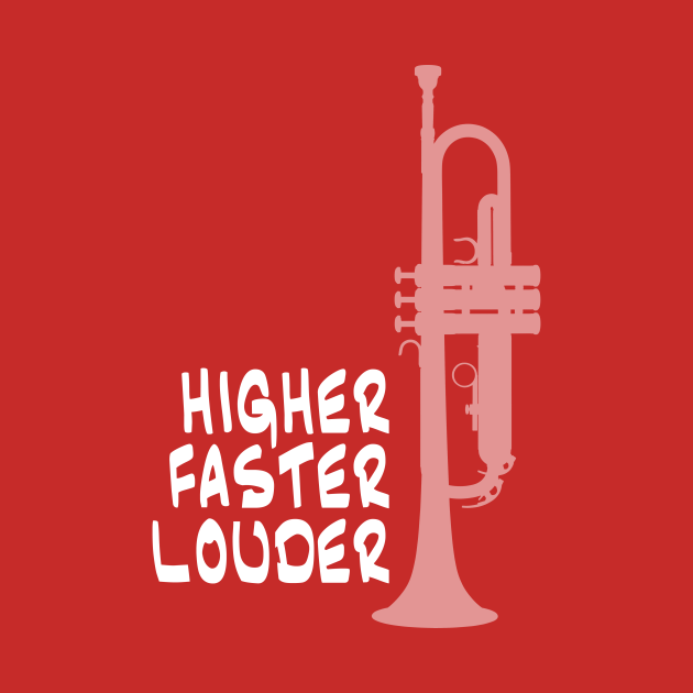 Higher, Faster, Louder Drum Corps TShirt TeePublic
