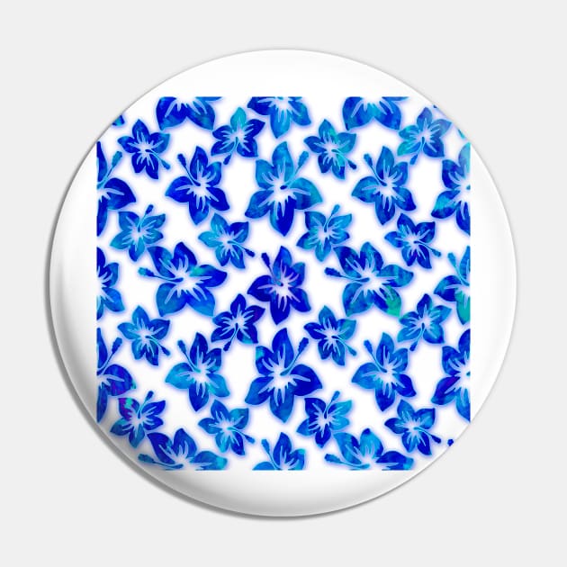 blue  hibiscus Pin by poupoune