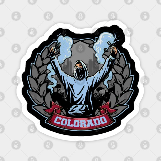 Colorado Soccer Magnet by JayD World