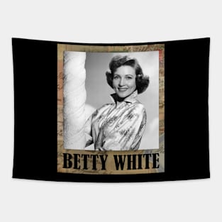 Betty White // Vintage Frame Tapestry