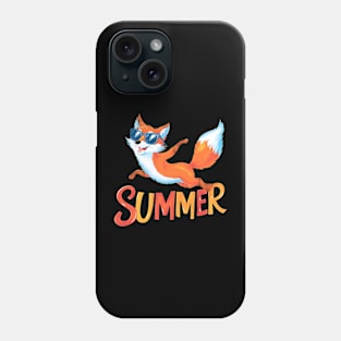 Fox in summer Phone Case