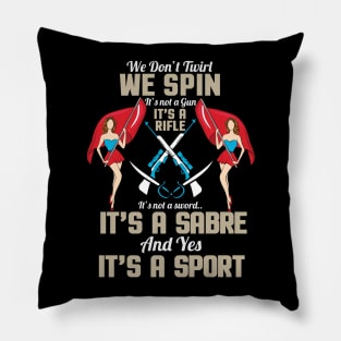 MARCHING BANDS: Spin Rifle Sabre Sport Pillow