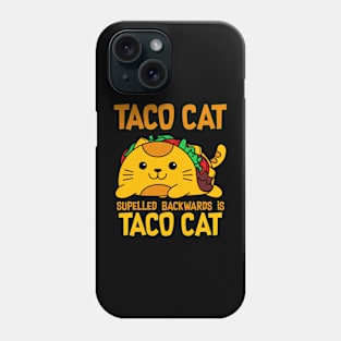 Tacocat Spelled Backwards Phone Case