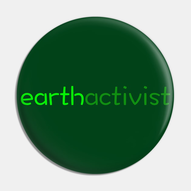 Earth Activist Pin by L'Appel du Vide Designs by Danielle Canonico