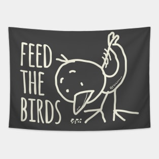 Feed The Birds Tapestry