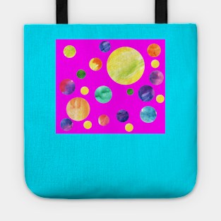 lilac dots design Tote