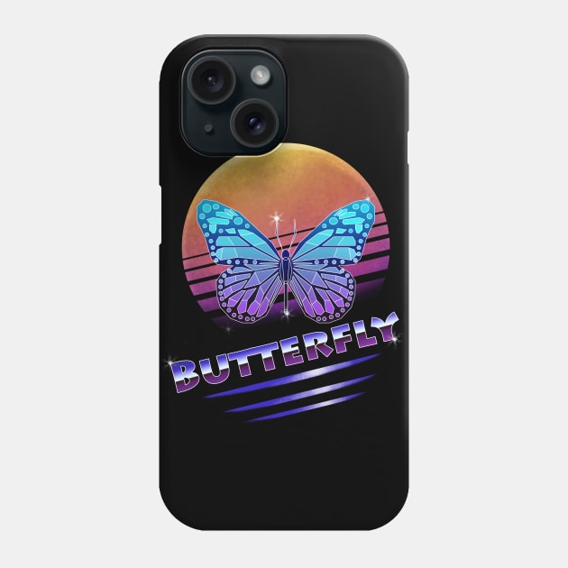 Cyberpunk Butterfly Phone Case by Jay Diloy