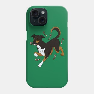 Indy Candy Cane Phone Case