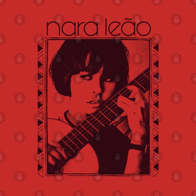 Nara Leão \\ Retro Original Fan Art Design by DankFutura