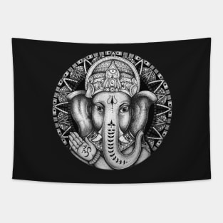 Ganesha Mandala Tapestry