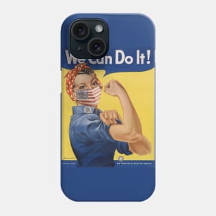 We Can Do It! Rosie the Riveter Coronavirus 2020 Poster Phone Case