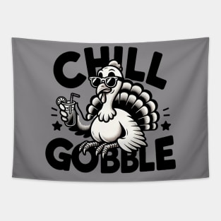 Chill Gobble Tapestry