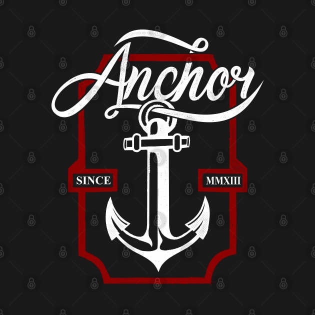 Anchor Vintage Artwork by Dedonk.Graphic