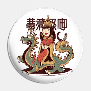 Dragon Dynasty, Chinese Cartoon Style Pin