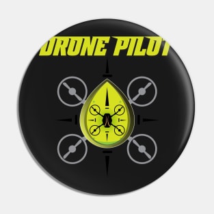 Drone Pilot Green Pin