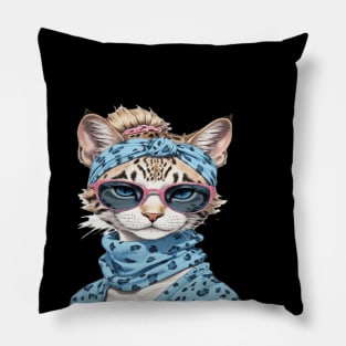 Don't hate me just because I'm a little cooler, funny quotes,  Funny cat , cool gift for cat lovers Pillow