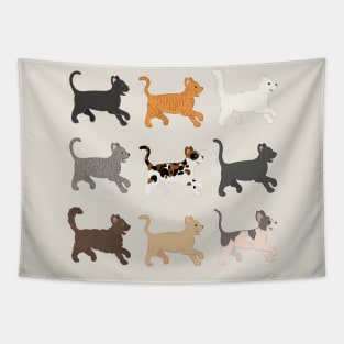 cat walk Tapestry