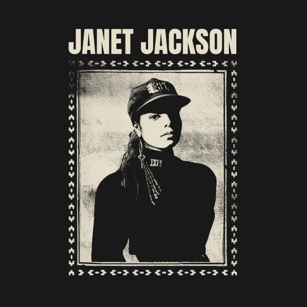 Janet Jackson 70s 80s Vintage by Garza Arcane