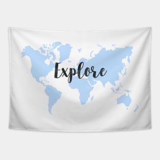 world map Tapestry