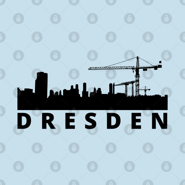 Disover Dresden Skyline | Germany - Dresden City - T-Shirt